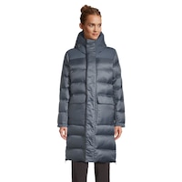 Woods Women's Heritage Down Parka Jacket Front_Flat