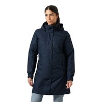 Helly Hansen Women's Vanouver Insulated Long Rain Jacket Front_Flat
