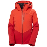 Helly Hansen Women's Alphelia Insulated Ski Jacket Front_Angled_Left
