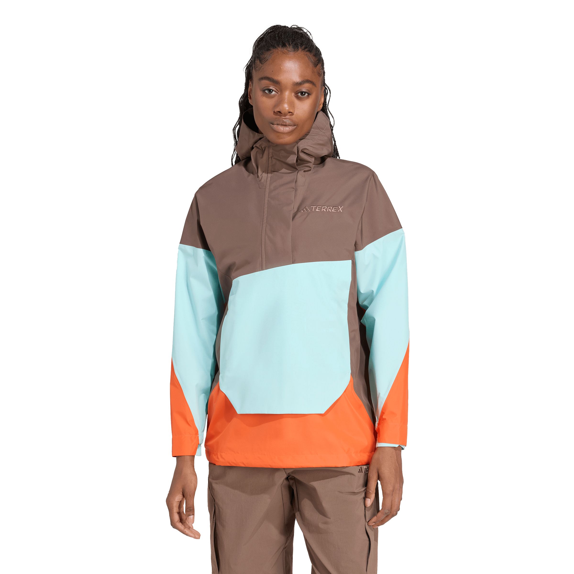adidas Women's Terrex 2.5L Anorak Rain Jacket