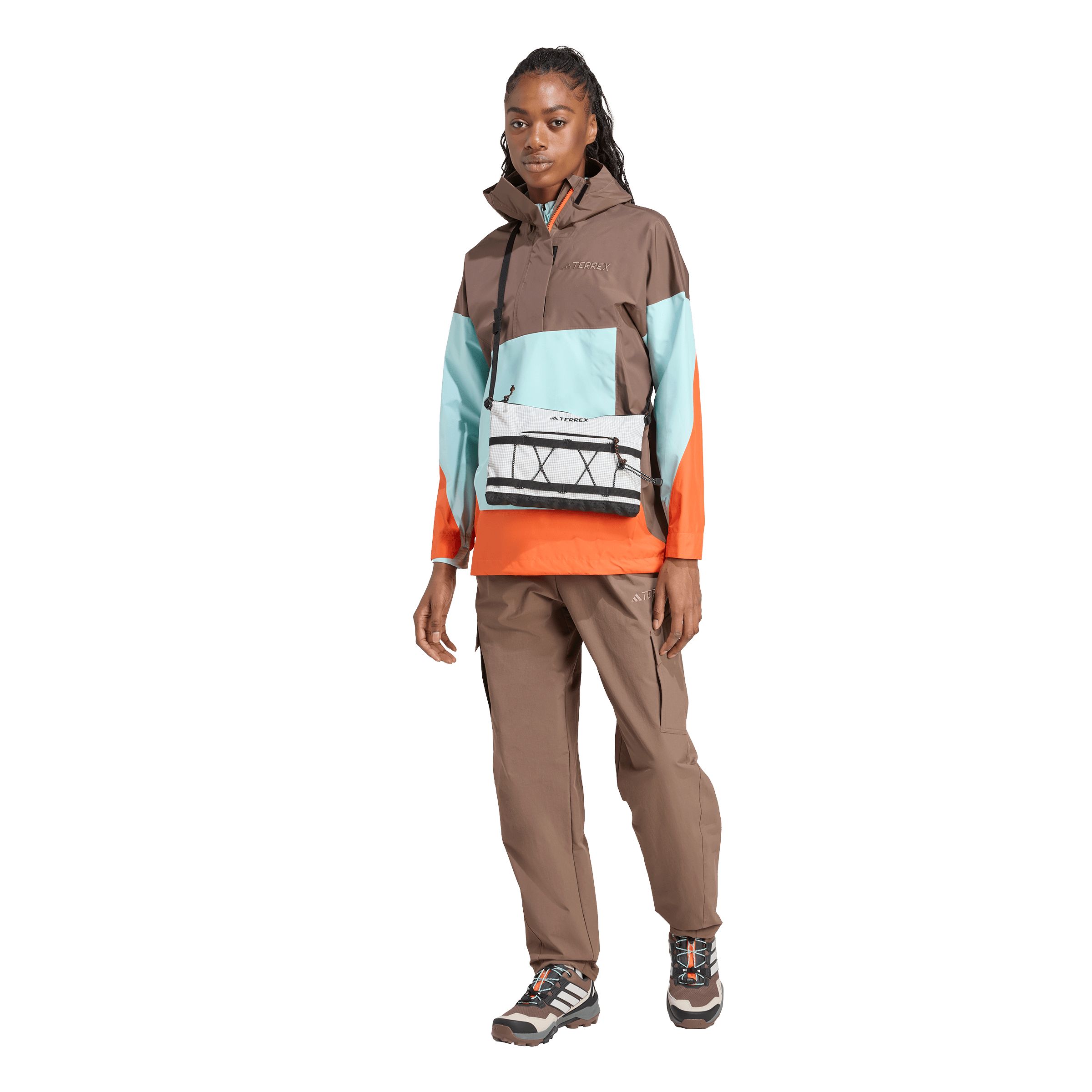 adidas Women's Terrex 2.5L Anorak Rain Jacket