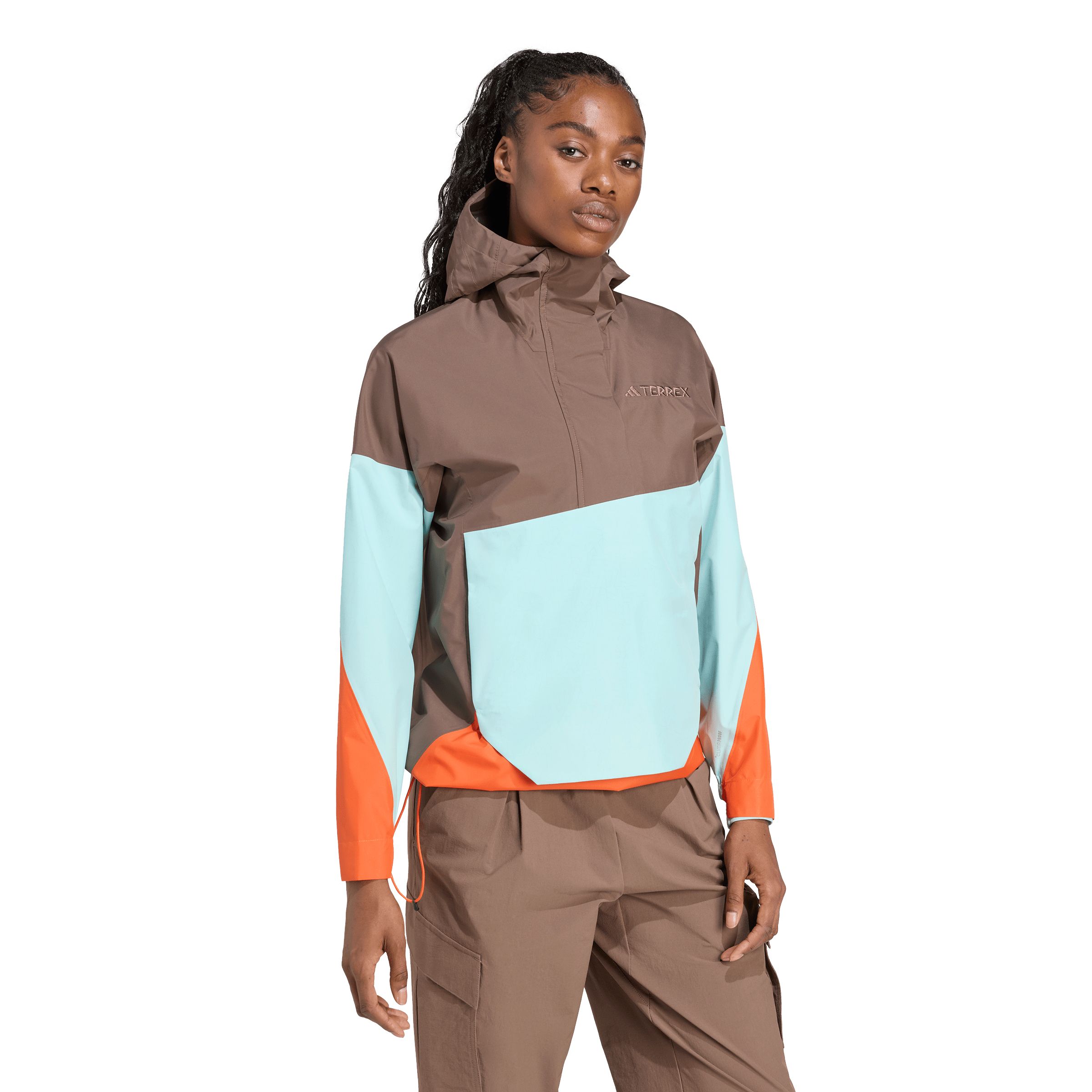 adidas Women's Terrex 2.5L Anorak Rain Jacket