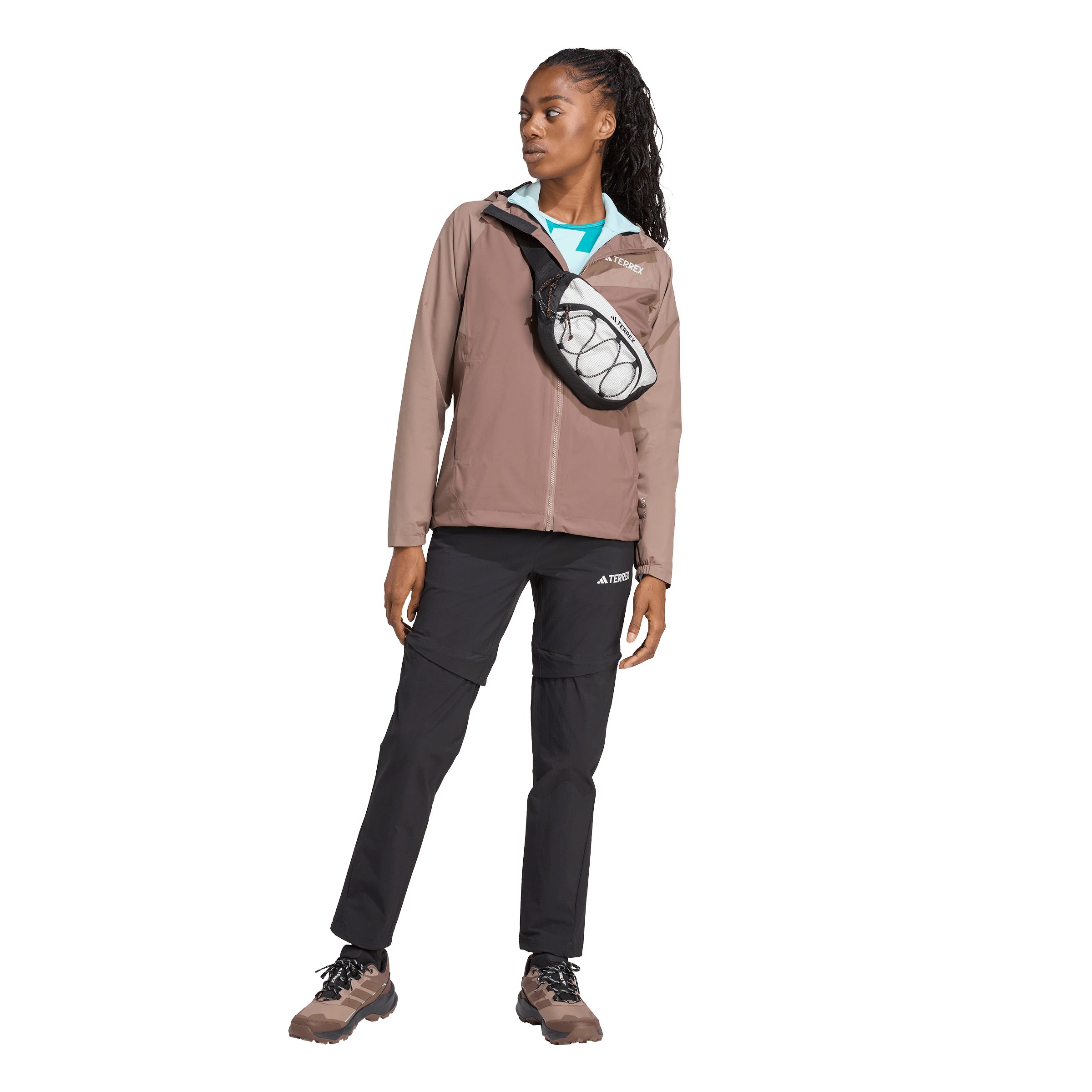 adidas Women's Terrex 2L Rain Jacket