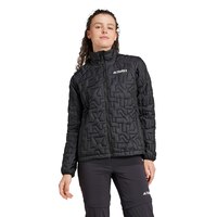 adidas Women's Terrex Xperior Insulated Jacket Front_Flat