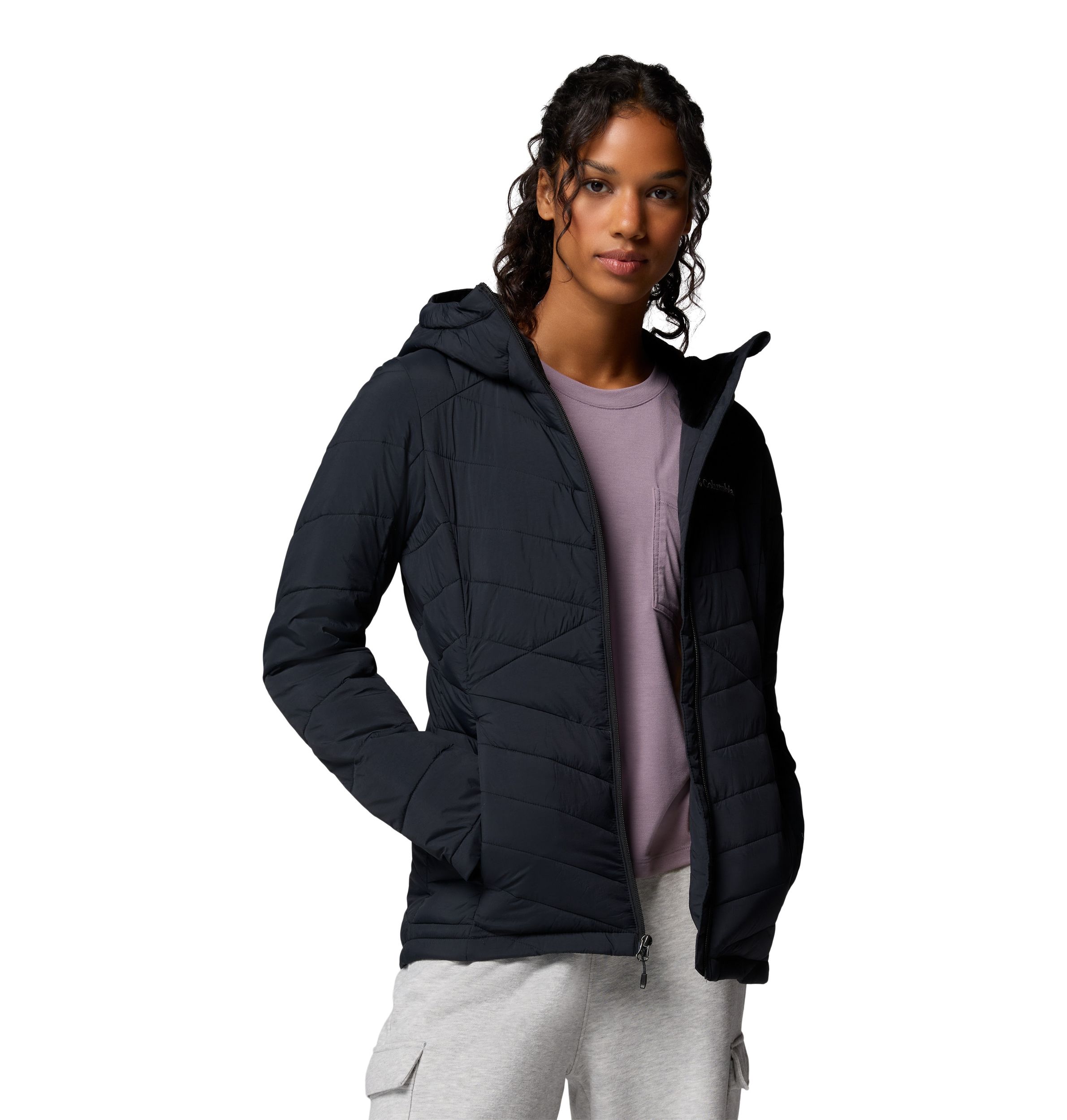 Columbia Women's  Joy Peak II Omni-Heat™ Infinity and Omni-Shield™ Water Resistant Insulated Puffer Jacket