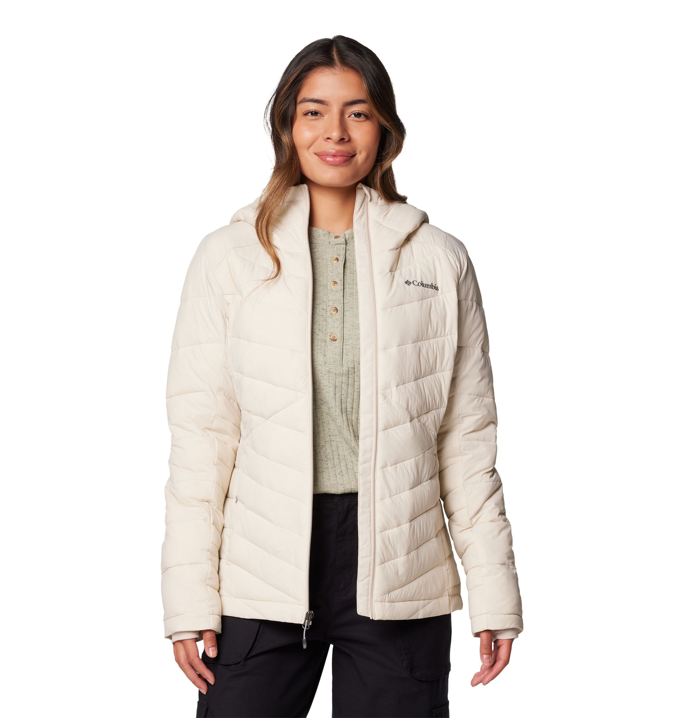 Columbia Women's  Joy Peak II Omni-Heat™ Infinity and Omni-Shield™ Water Resistant Insulated Puffer Jacket