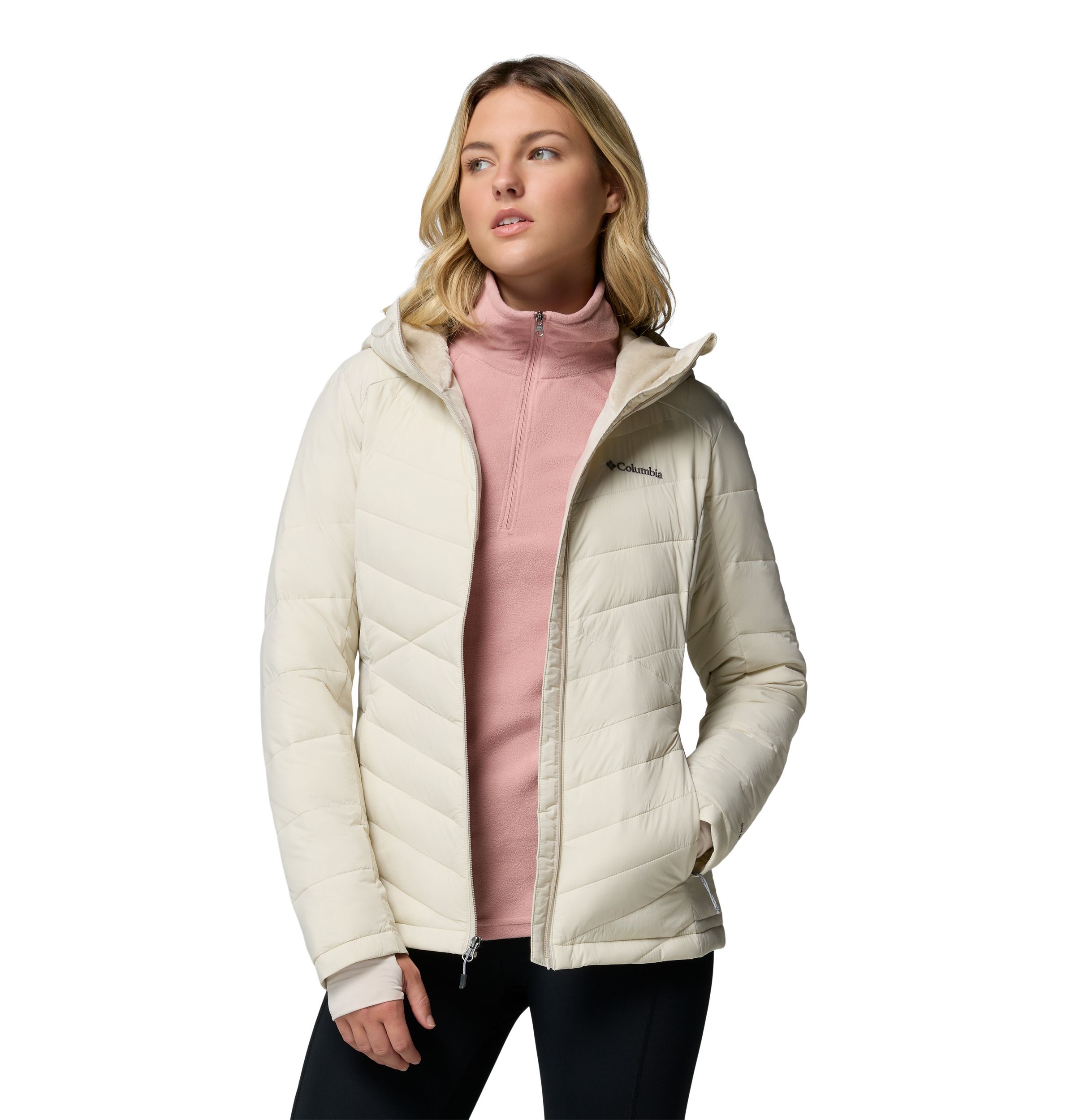 Columbia Women's  Joy Peak II Omni-Heat™ Infinity and Omni-Shield™ Water Resistant Insulated Puffer Jacket
