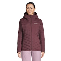 Columbia Women's  Joy Peak II Omni-Heat™ Infinity and Omni-Shield™ Water Resistant Insulated Puffer Jacket Front_Flat