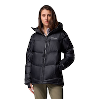 Columbia Women's Cloudview Down Puffer Jacket Front_Angled_Left