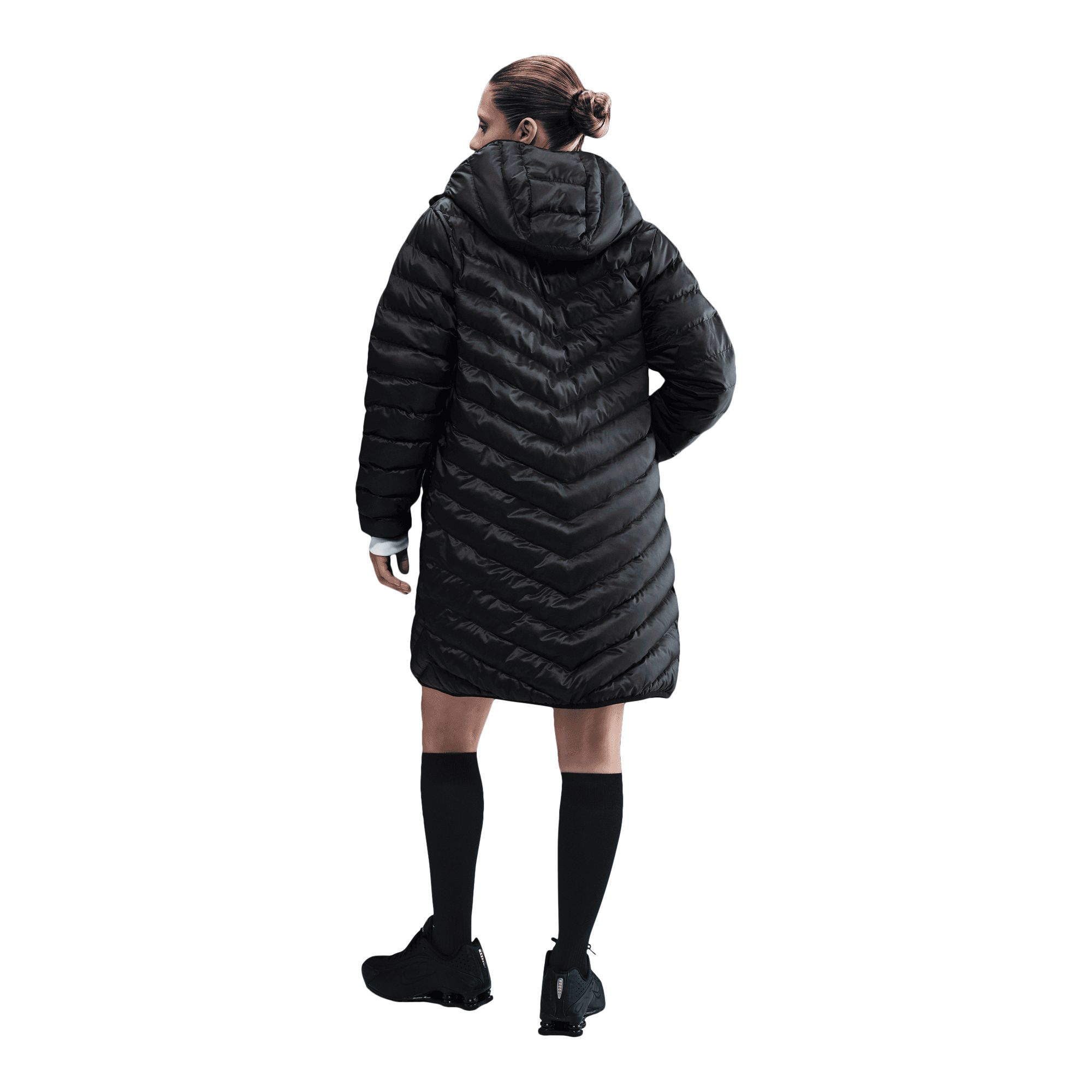 Nike Sportswear Women's Tech Fleece Synthetic NKD Windrunner Puffer Jacket