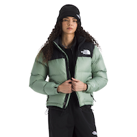 The North Face Women's Nuptse Down Puffer Jacket Front_Flat