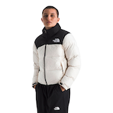 The North Face Women's Nuptse Down Puffer Jacket Front_Angled_Left