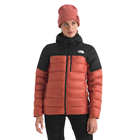 The North Face Women's Kalix Hooded Down Jacket Front_Flat