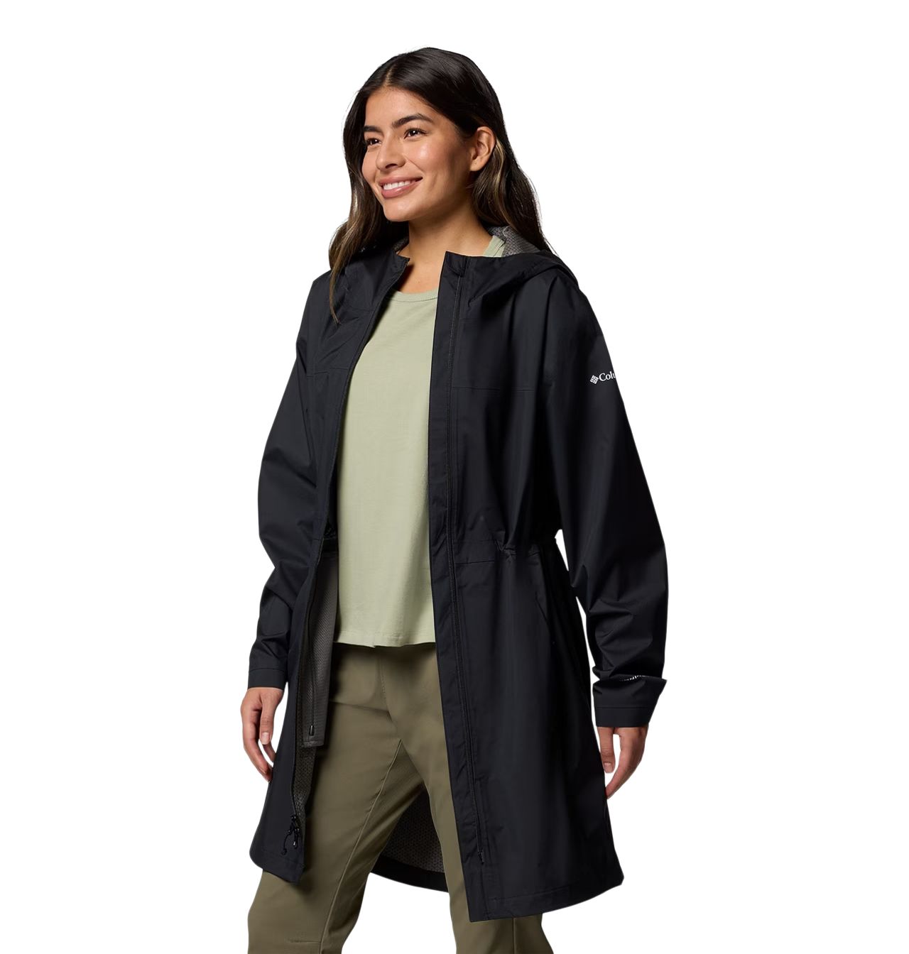 Columbia Women's Weekend Adventure Rain Long Jacket