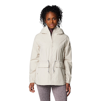 Columbia Women's Sweet Creek Lined Rain Jacket Front_Flat