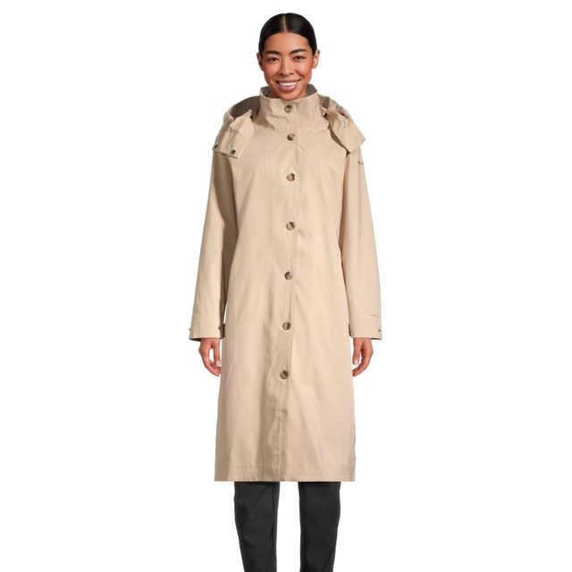 Columbia Women's Amazetrench Long Waterproof Rain Jacket