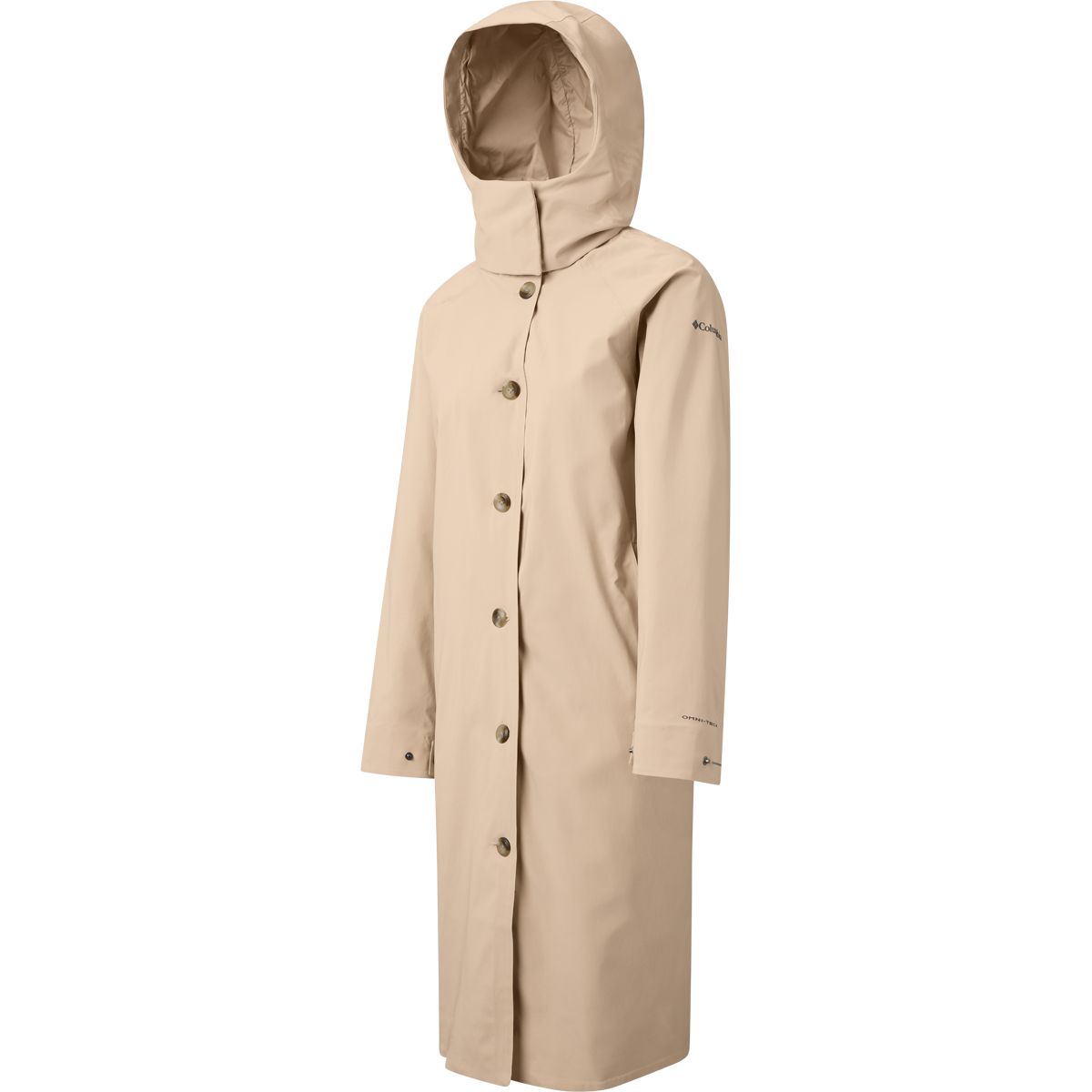 Columbia Women's Amazetrench Long Waterproof Rain Jacket