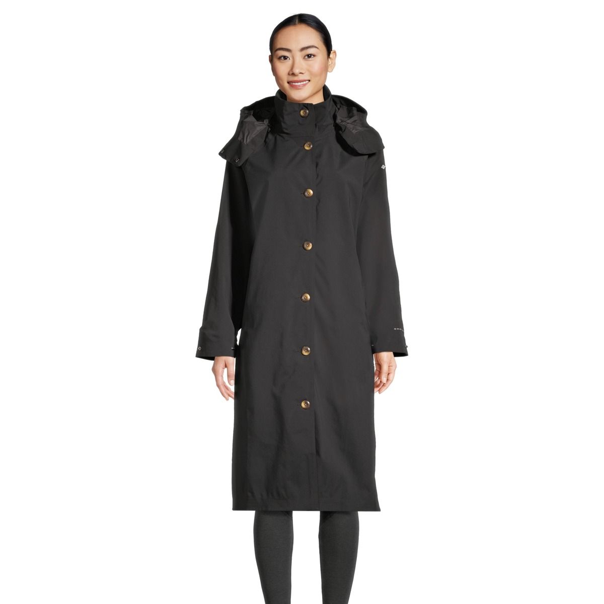 Columbia Women's Amazetrench Long Waterproof Rain Jacket