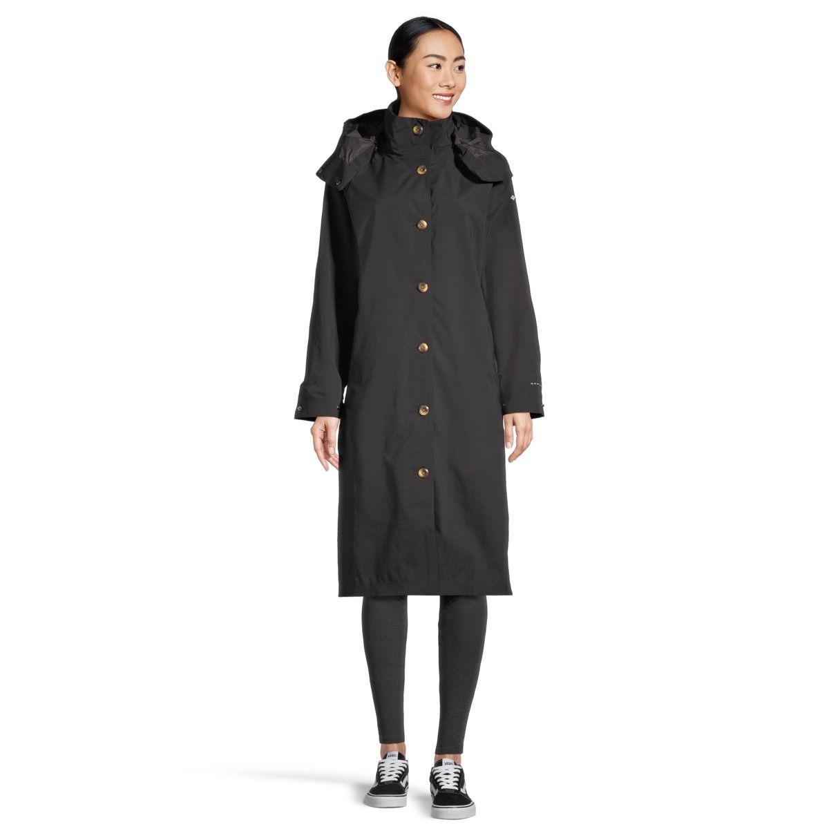 Columbia Women's Amazetrench Long Waterproof Rain Jacket