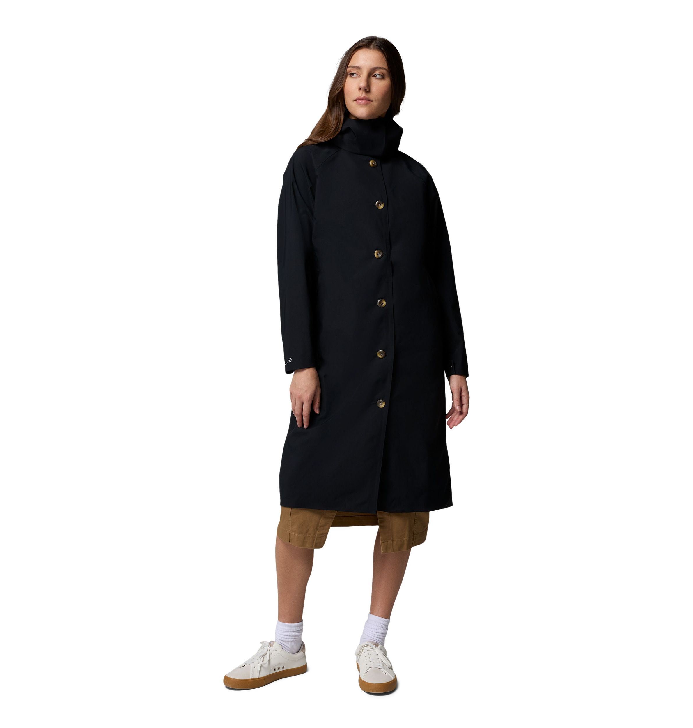 Columbia Women's Amazetrench Long Waterproof Rain Jacket