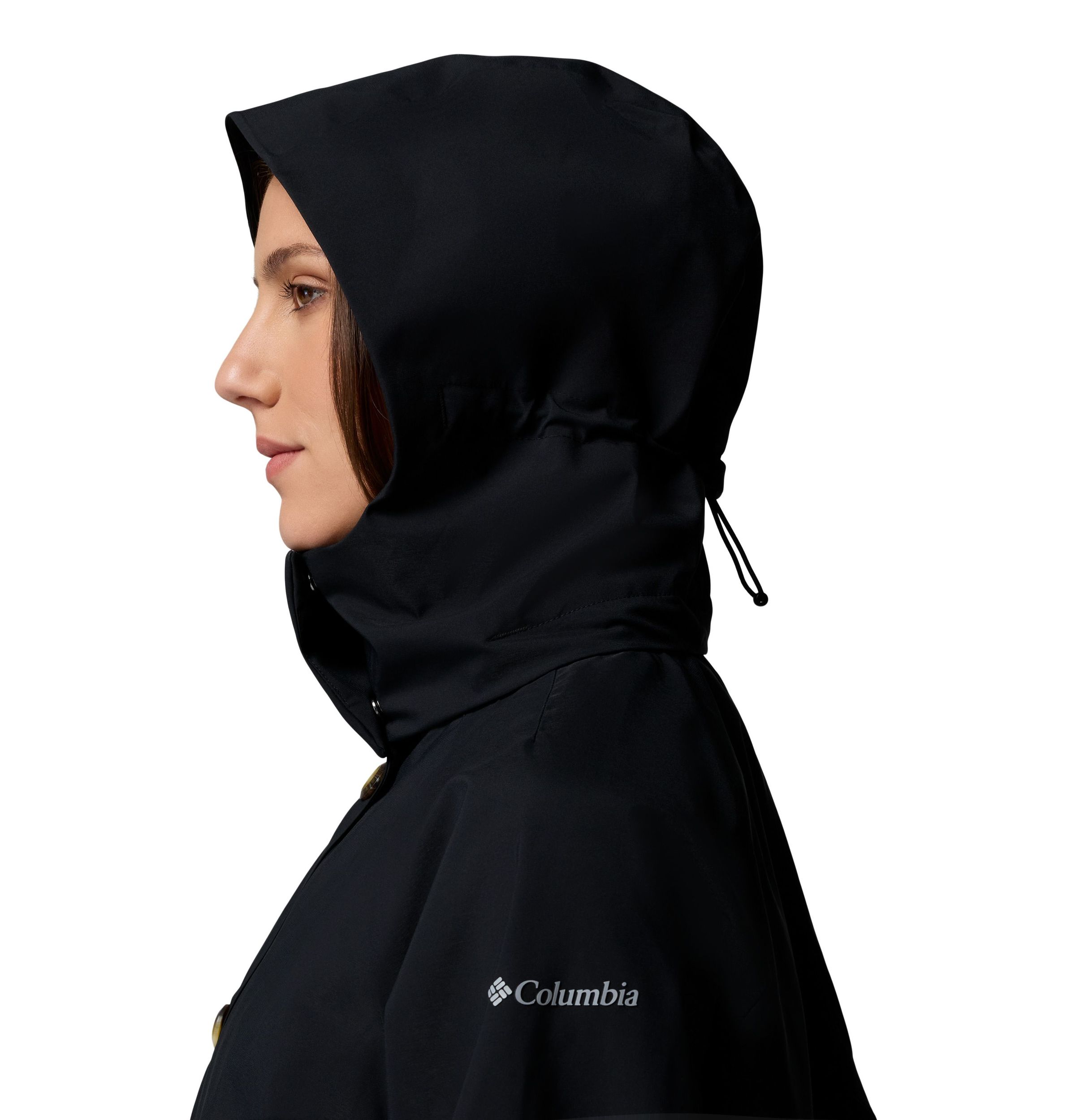 Columbia Women's Amazetrench Long Waterproof Rain Jacket