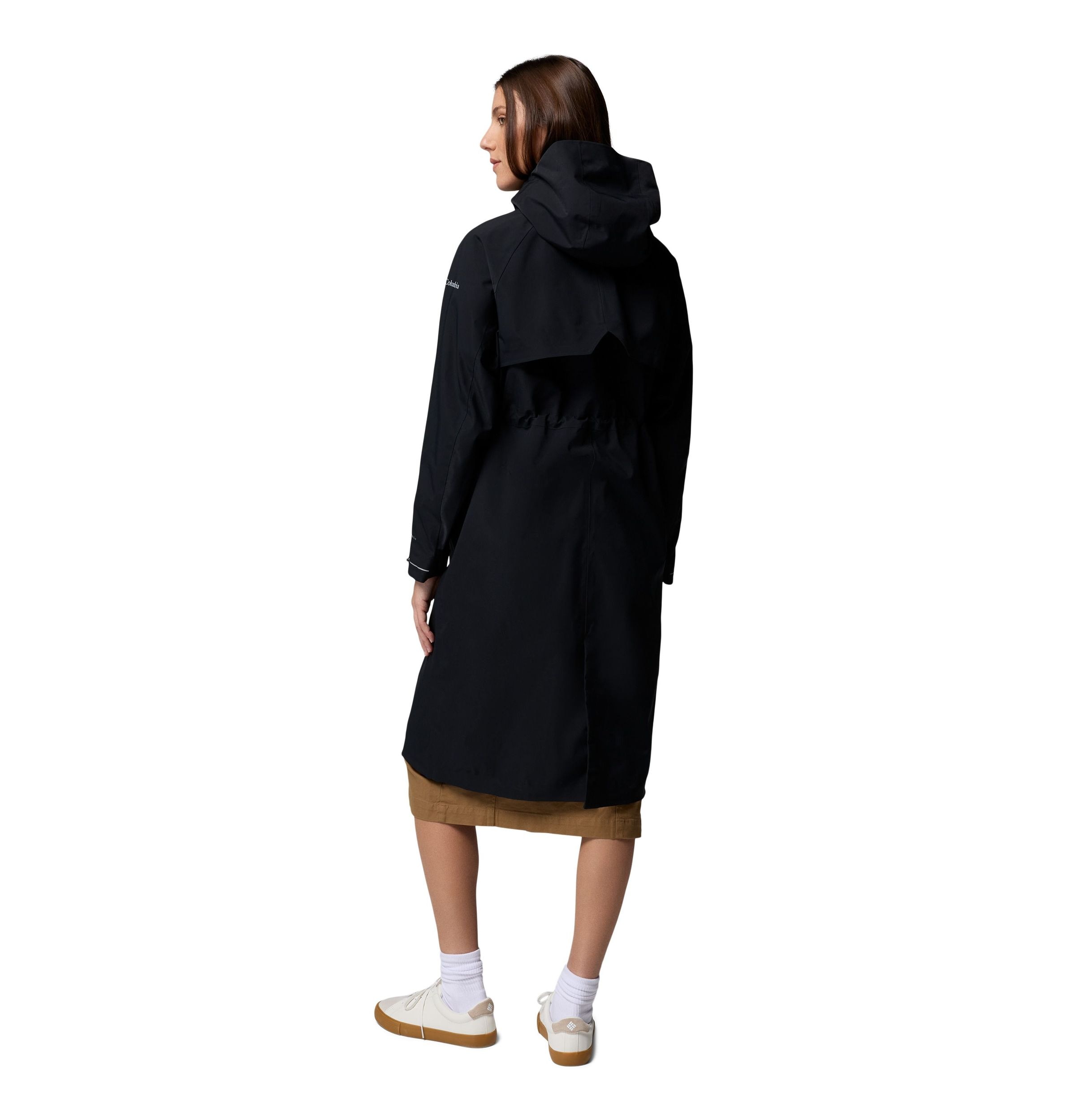 Columbia Women's Amazetrench Long Waterproof Rain Jacket