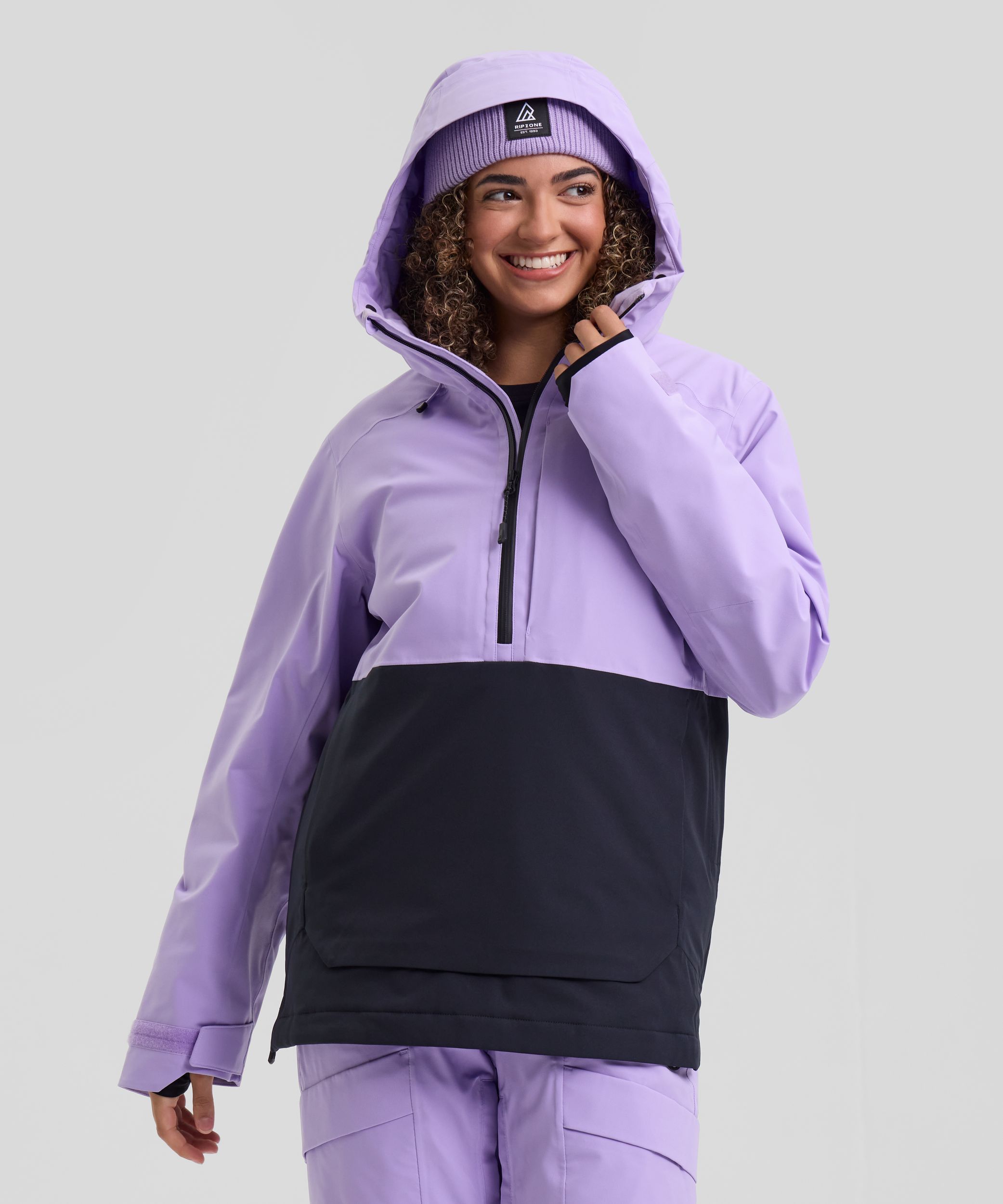 Ripzone Women's Bailout 2.0 2L Insulated Anorak Jacket - Women's Insulated Anorak Jacket