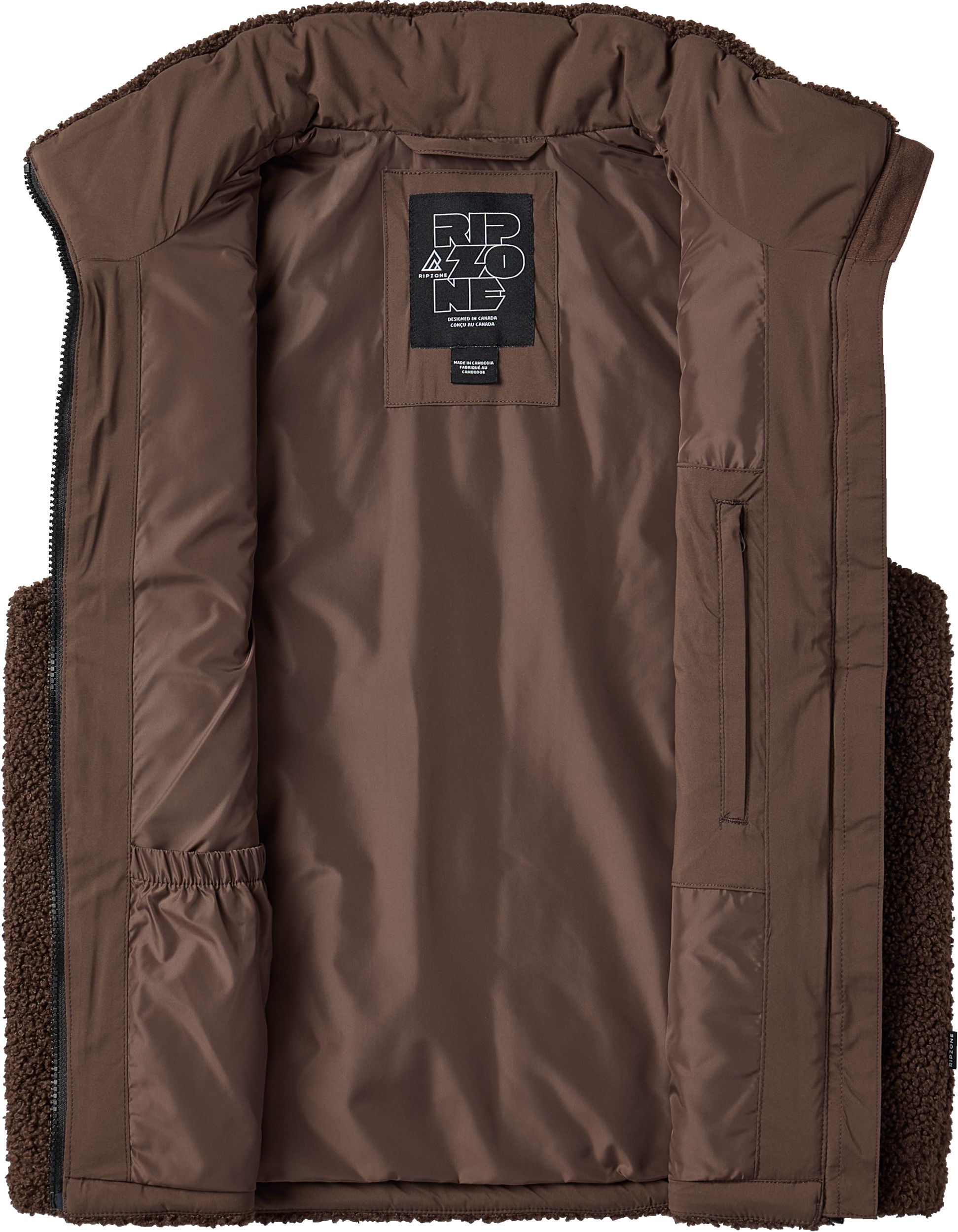 Ripzone Women's Friday High Pile Puffer Vest
