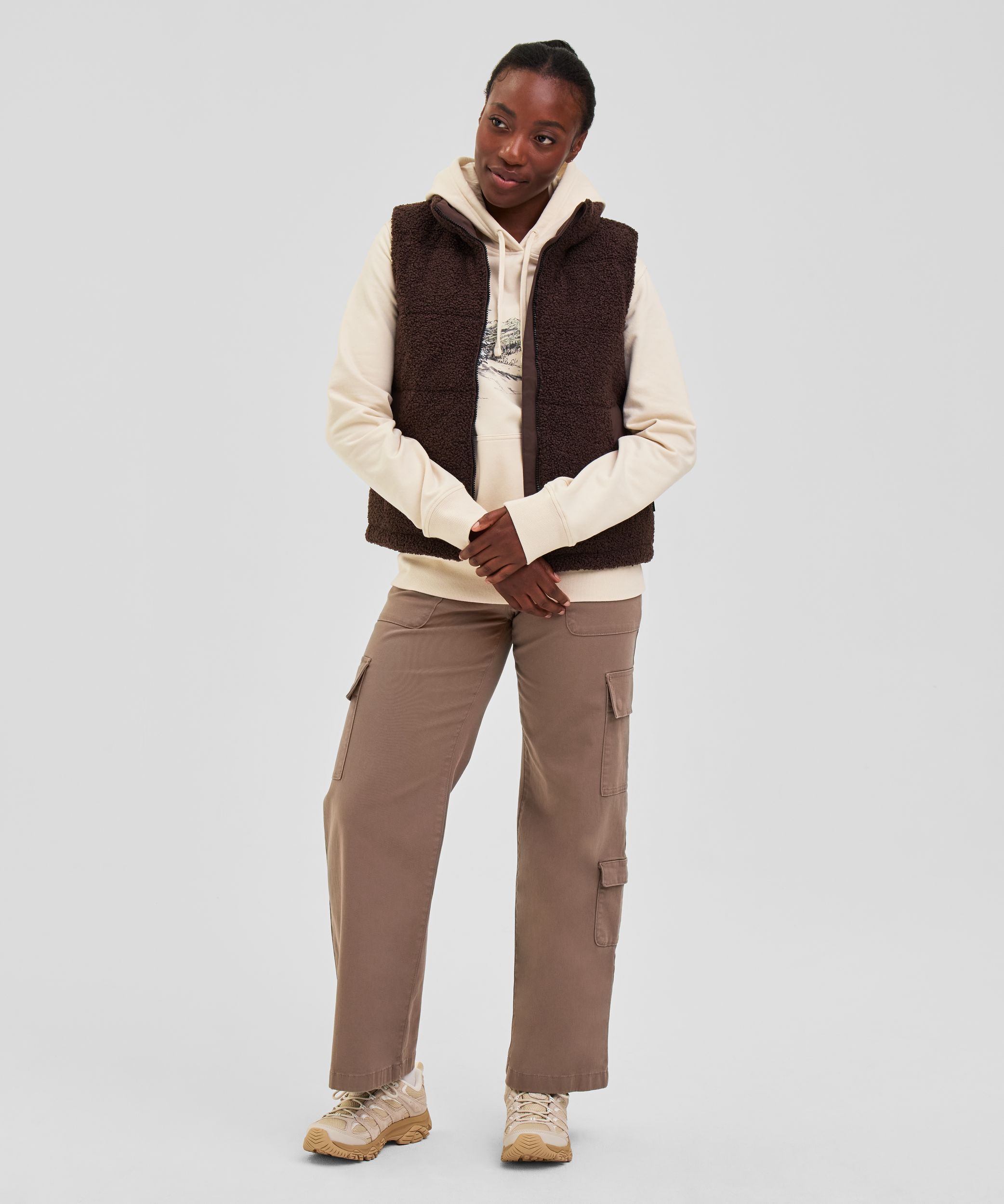 Ripzone Women's Friday High Pile Puffer Vest