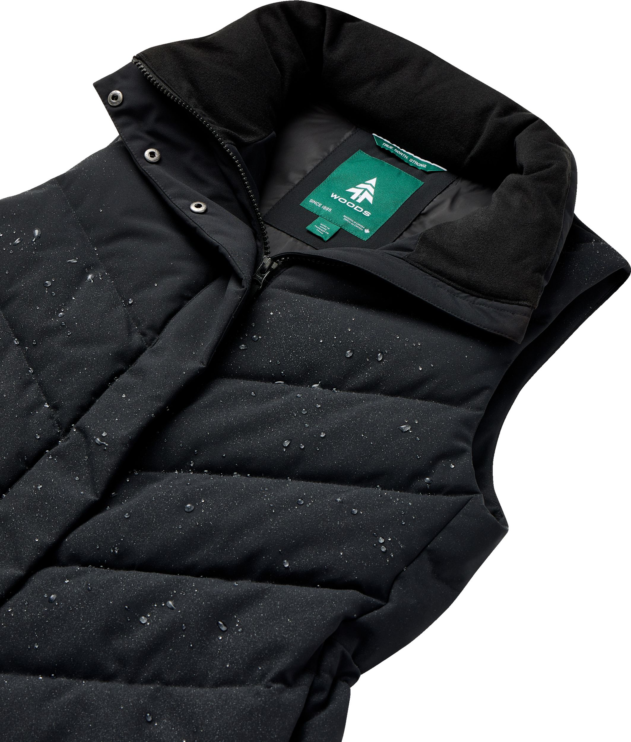 Woods Women's Adrian Down Vest - Insulated Water-Repellent Vest
