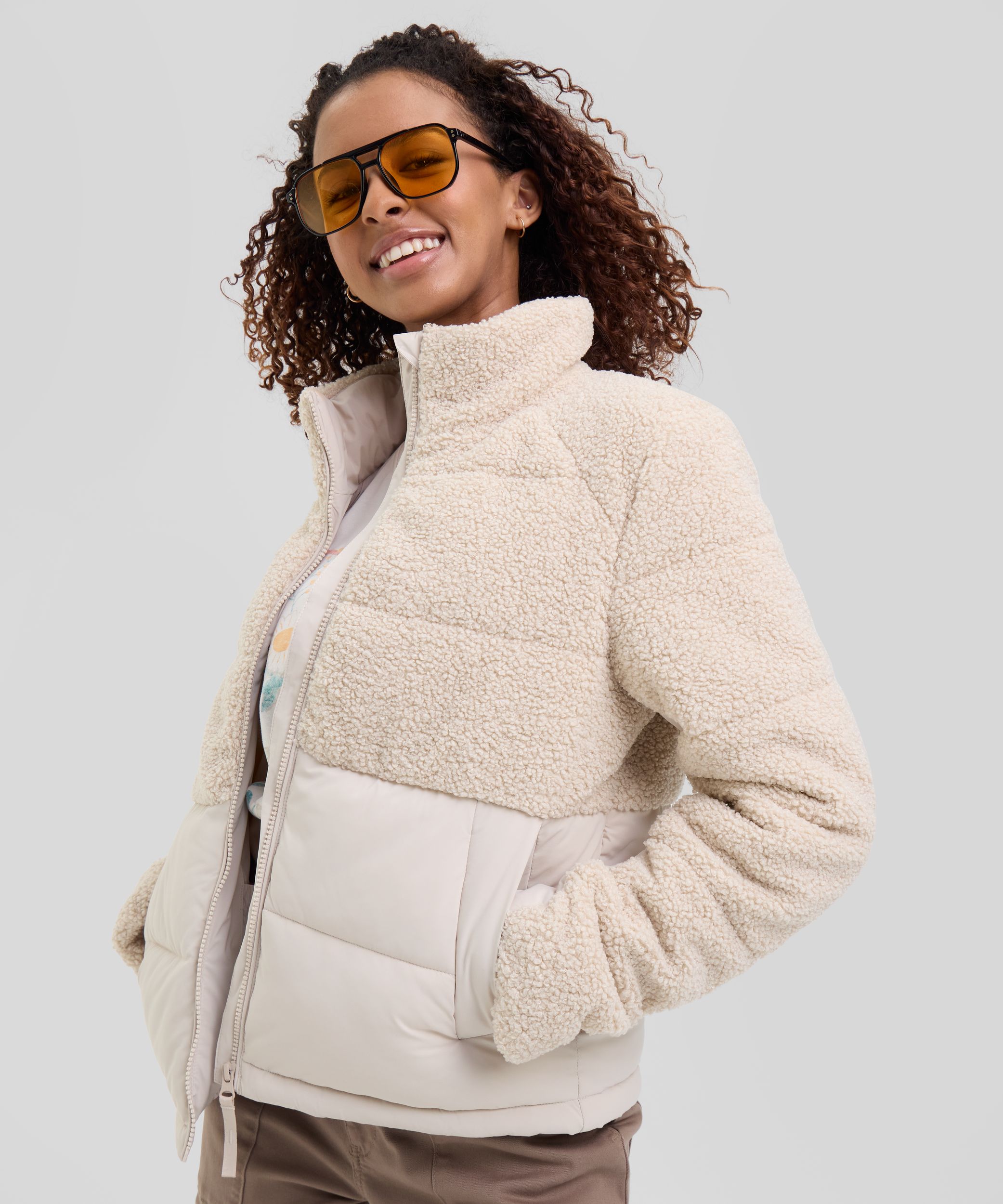 Ripzone Women's Friday High Pile Puffer Jacket