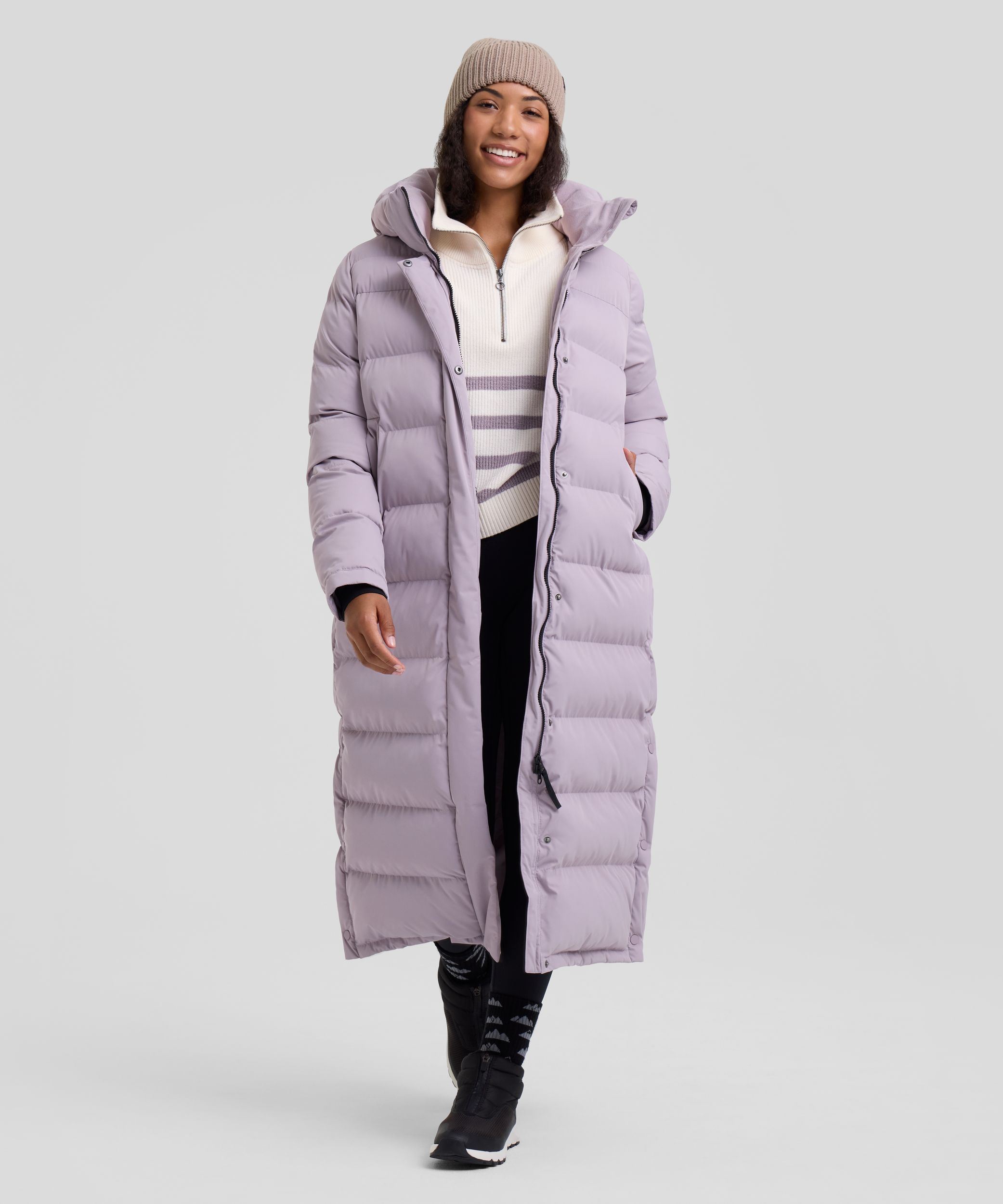 Ripzone Women's Sunday Xtra Long Puffer Jacket