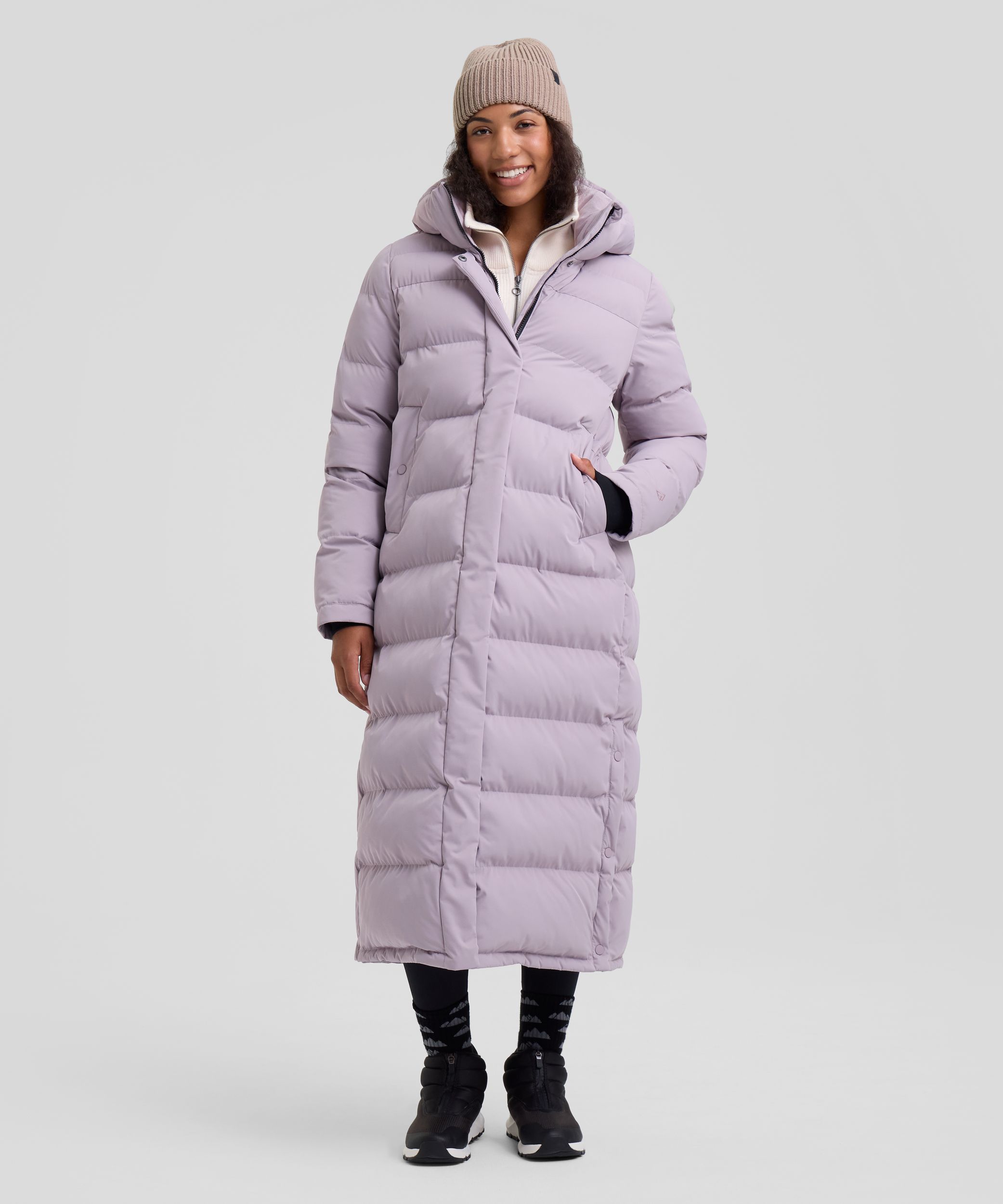 Ripzone Women's Sunday Xtra Long Puffer Jacket