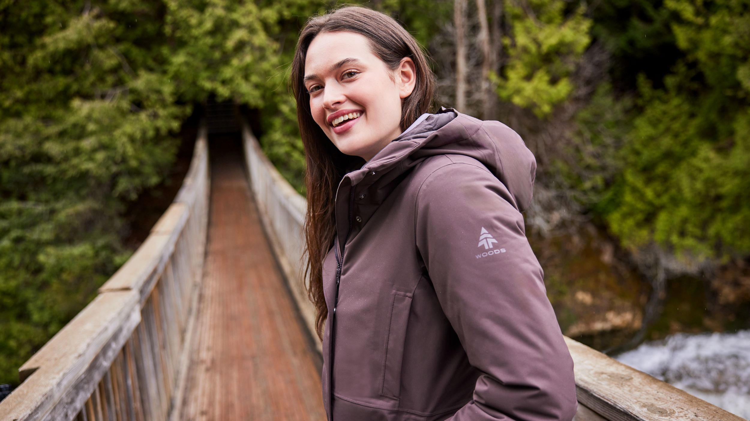 Woods Women's Purcell Hybrid Down Parka