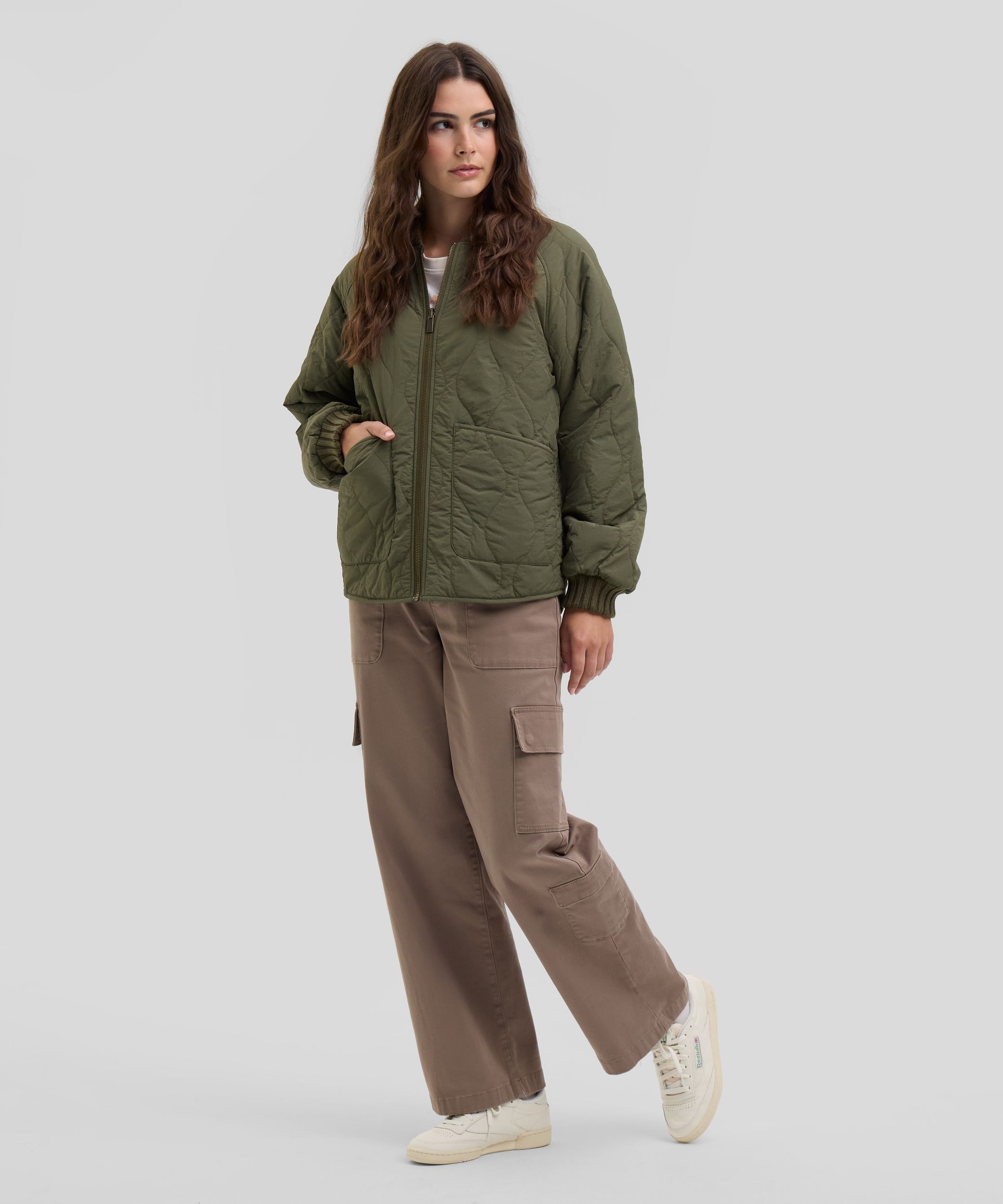 Woods Women's Heritage Reversible Insulated Jacket with PrimaLoft Insulation