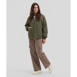 Woods Women's Heritage Reversible Insulated Jacket with PrimaLoft Insulation
