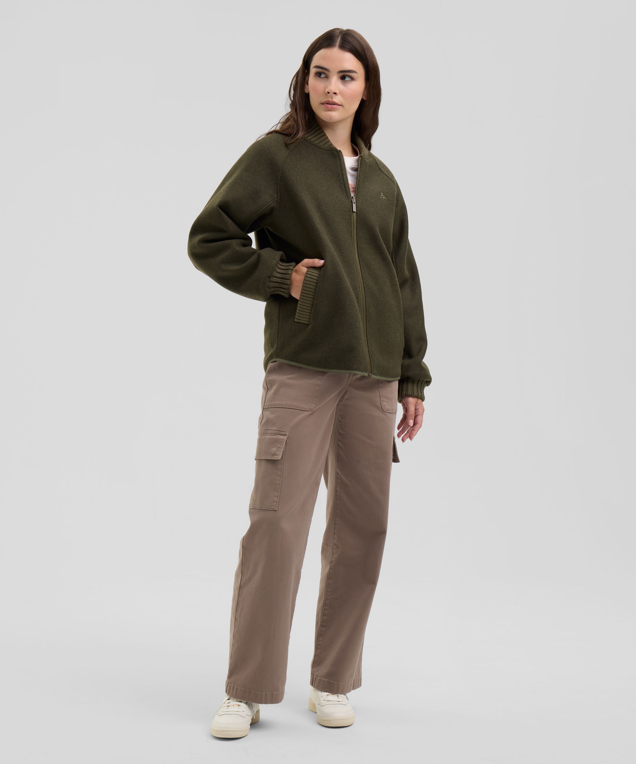 Woods Women's Heritage Reversible Insulated Jacket with PrimaLoft Insulation