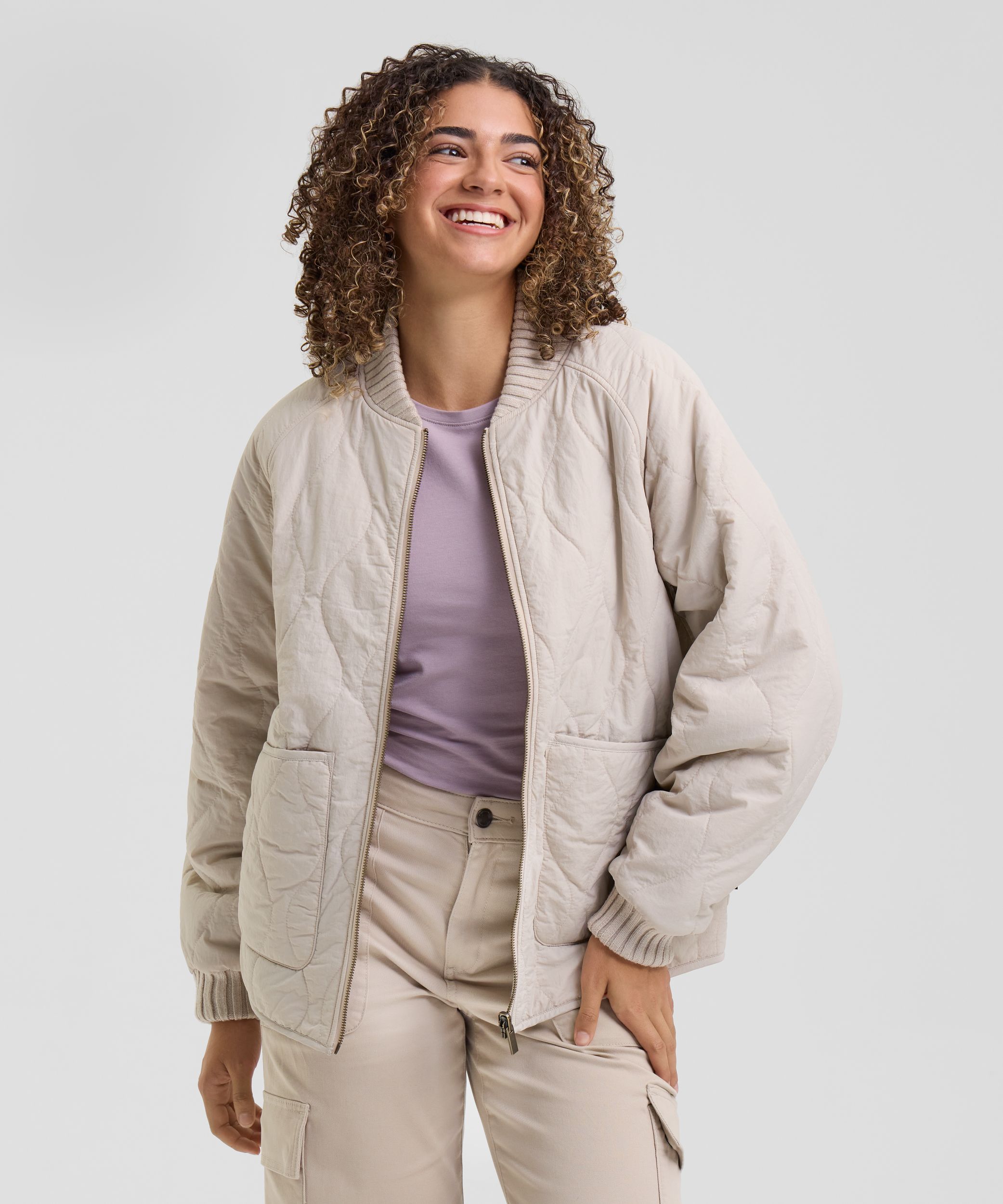 Woods Women's Heritage Reversible Insulated Jacket with PrimaLoft Insulation