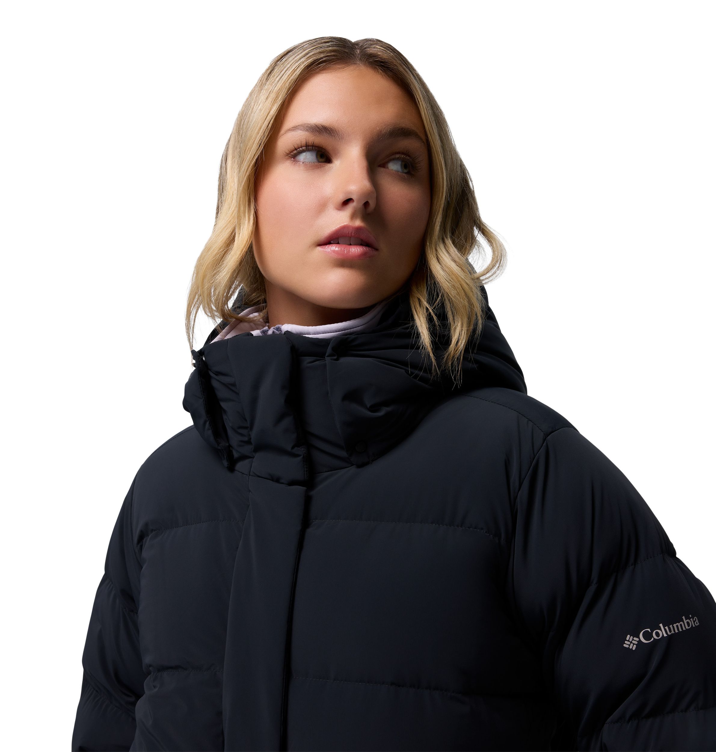 Columbia Women's Amazepuff Long Down Insulated Winter Jacket