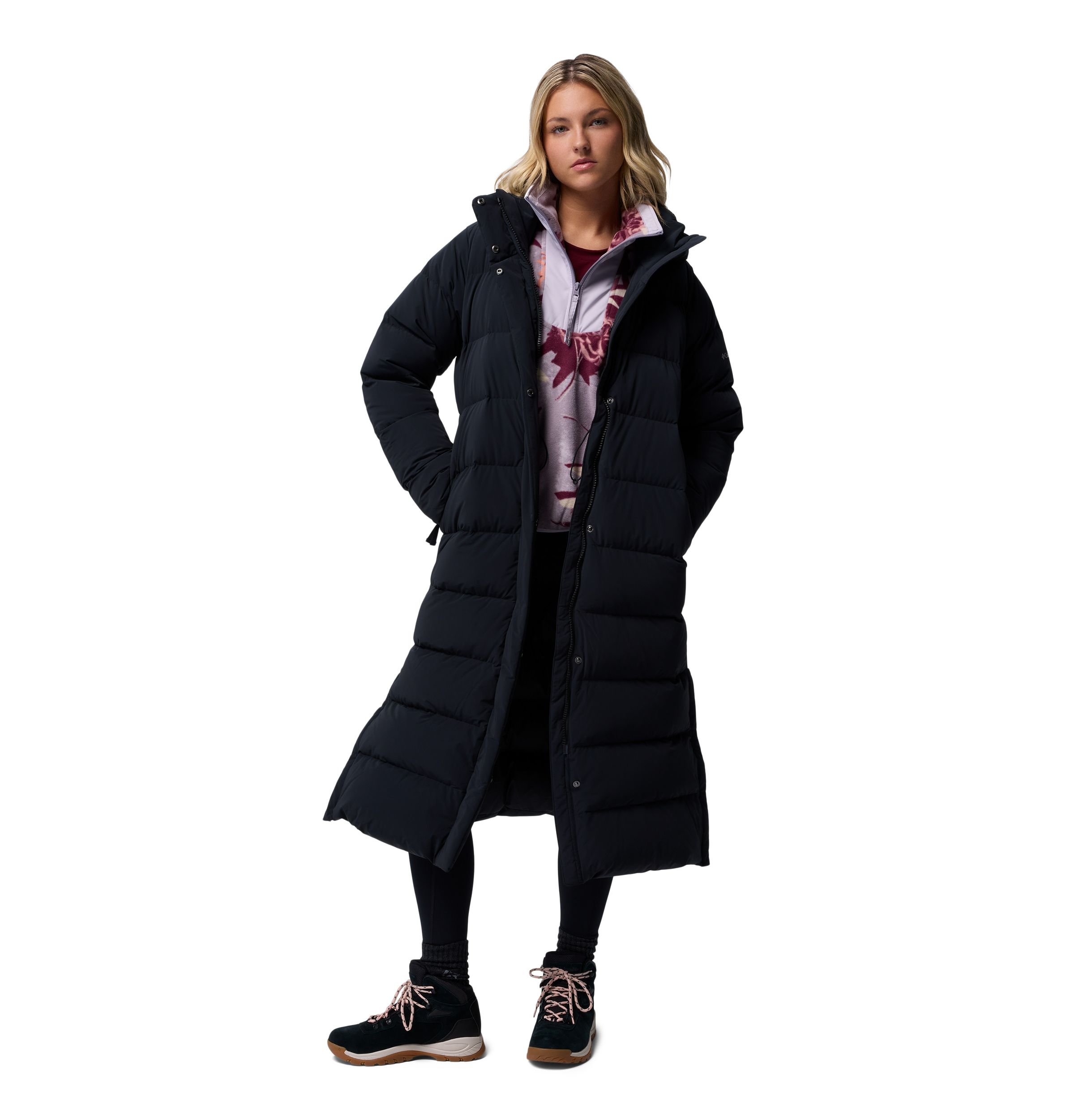 Columbia Women's Amazepuff Long Down Insulated Winter Jacket