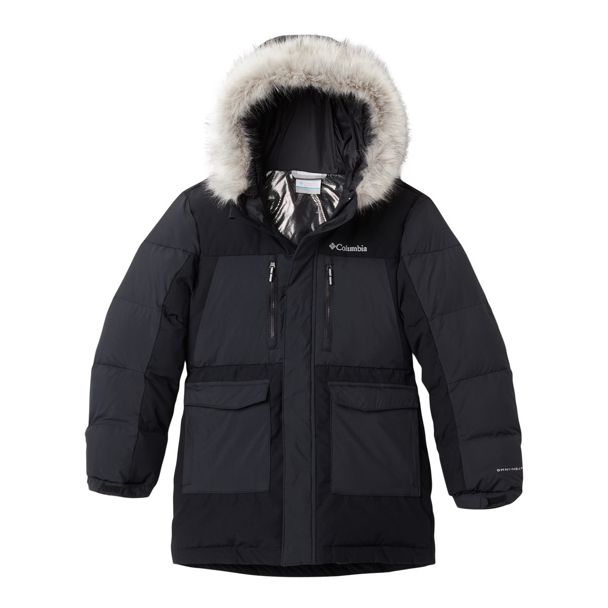 Columbia Boys' Marquam Peak Fusion Winter Jacket/Parka  Kids' Puffer Insulated Hooded