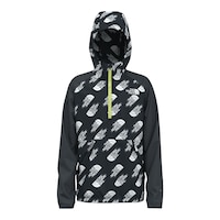 The North Face Boys' Printed Packable Wind Jacket Front_Flat
