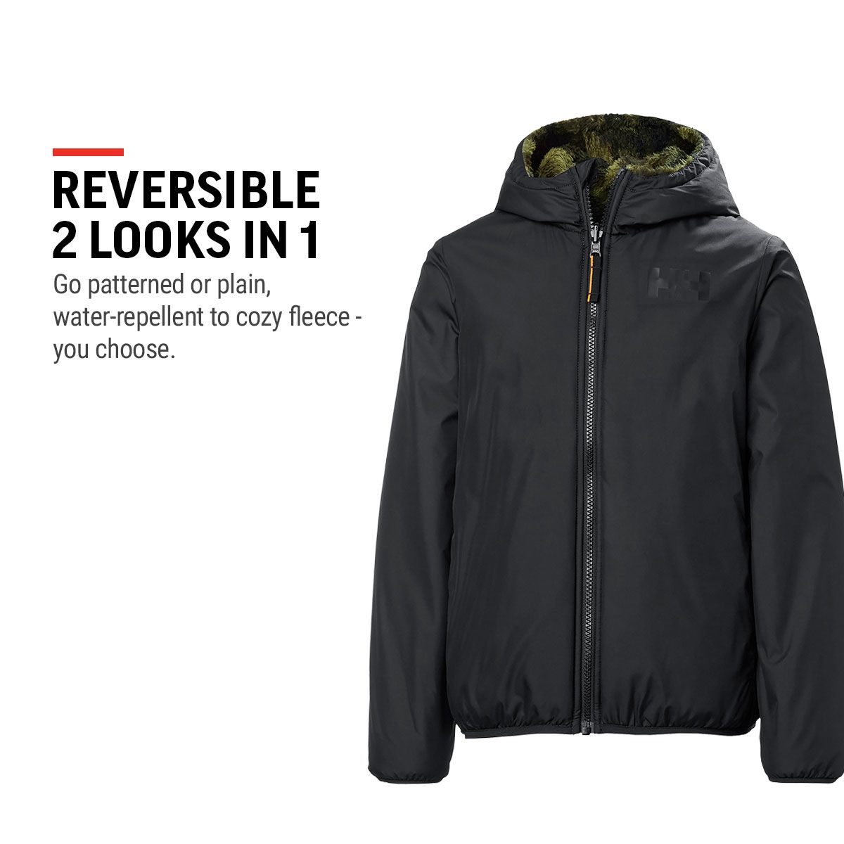 Helly Hansen Boys' Champ Reversible Jacket