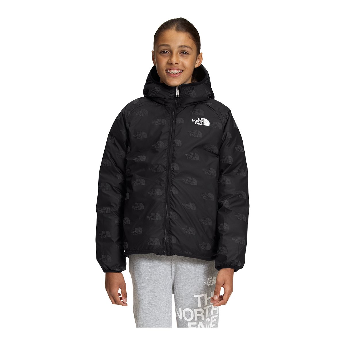The North Face Boys' Printed North Down Reversible Insulated 