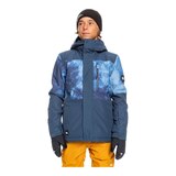 Quiksilver Boys' Mission Printed Block Jacket Front_Flat