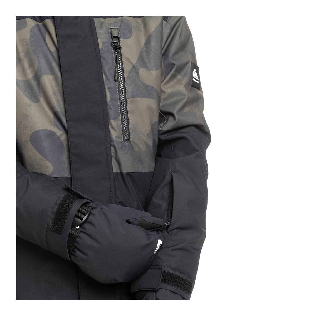 Quiksilver Boys' Mission Printed Block Jacket