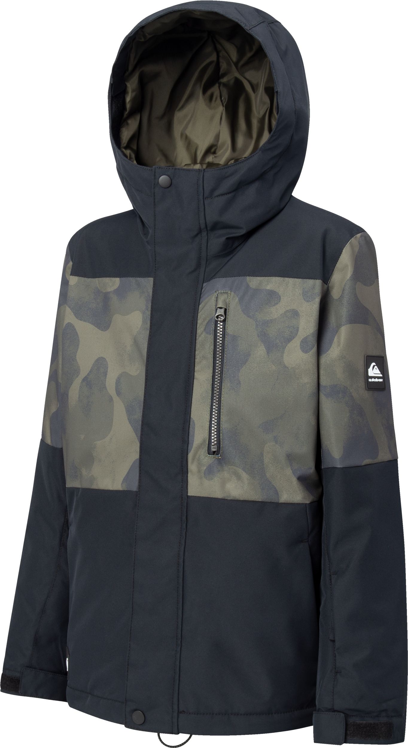 Quiksilver Boys' Mission Printed Block Jacket