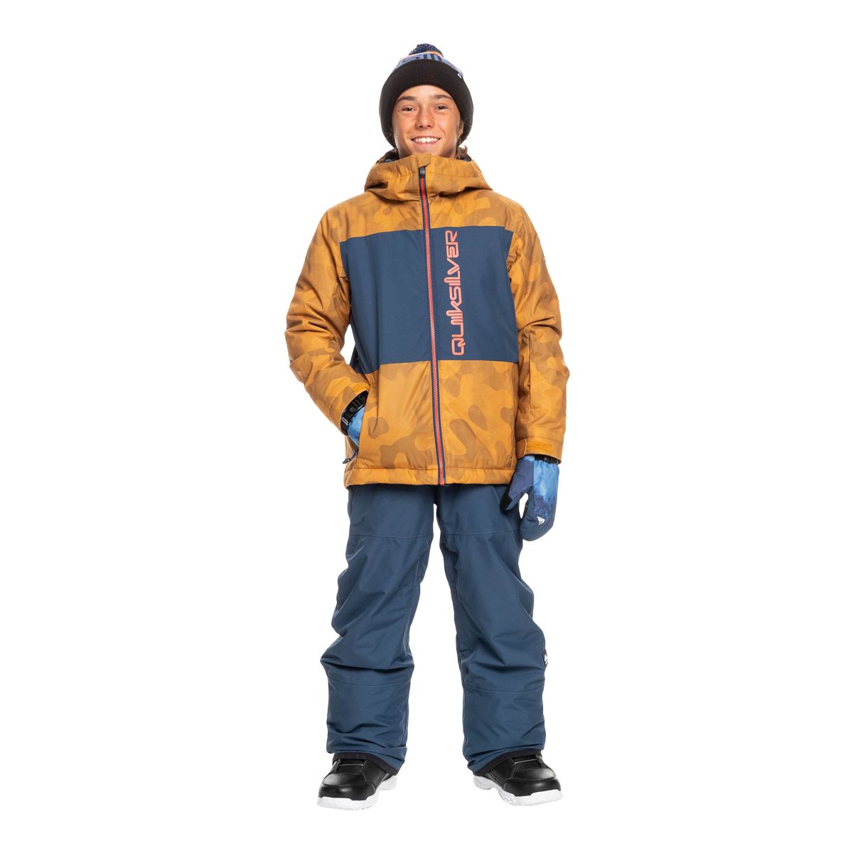 Quiksilver Boys' Side Hit Insulated Jacket