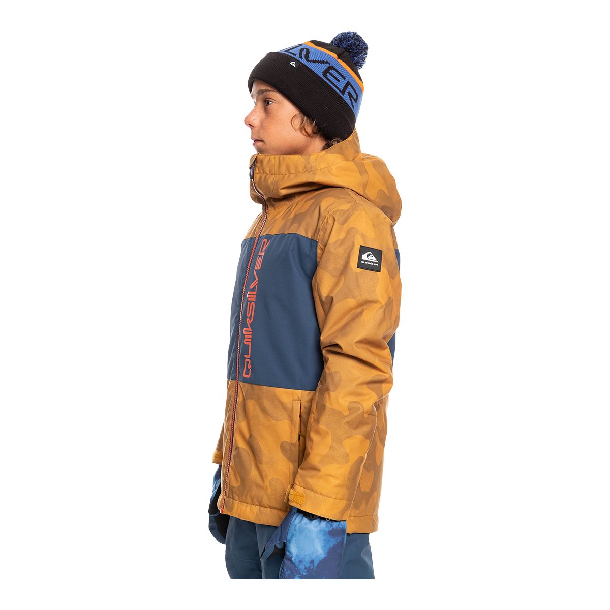 Quiksilver Boys' Side Hit Insulated Jacket