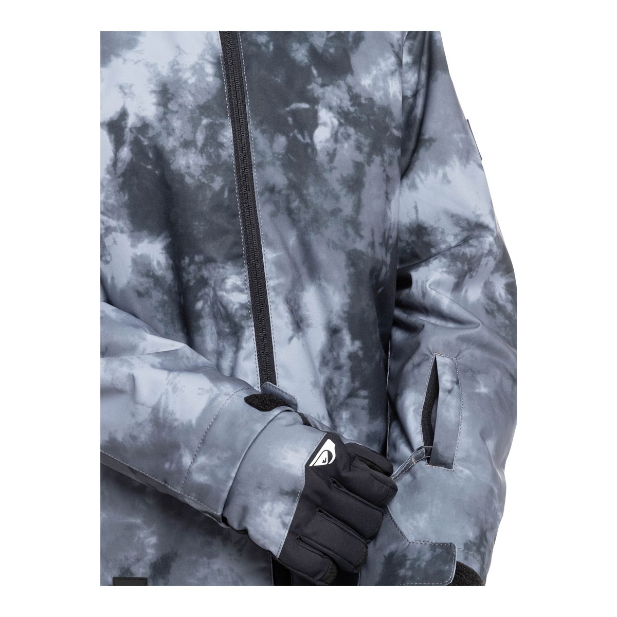 Quiksilver Boys' Mission Printed Insulated Jacket